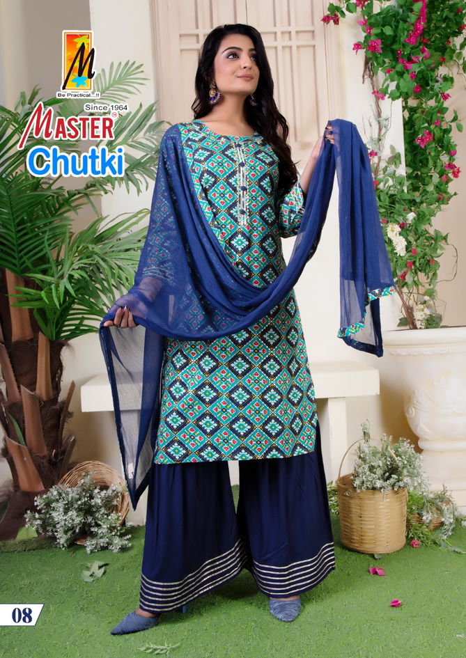 Master Chutki Festive Wear Wholesale Ready Made Suit Collection
